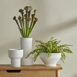 Rogue Black Label Sutton Vase 16x32cm White 7 Rogue Black Label Sutton Vase 16x32cm White -Outlet Home Store ALB 60114401 3