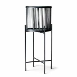 Salt & Pepper Salt & Pepper Rhythm Plant Stand 35 X 80cm Black