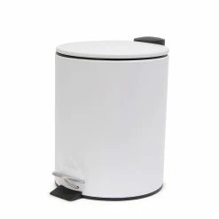 Salt & Pepper Salt & Pepper Suds Pedal Bin White 5L