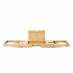 Ambrosia Karira Extendable Bath Caddy Bamboo