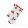 Ambrosia Santas Workshop IV Set Of 2 Oven Glove Dog -Outlet Home Store HIM 1040894