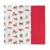 Ambrosia Santas Workshop IV Set Of 2 Tea Towel Dog