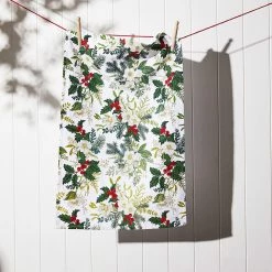 Ambrosia Santas Workshop IV Tea Towel - Designs May Vary