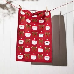 Ambrosia Santas Workshop IV Tea Towel - Designs May Vary -Outlet Home Store HIM 1040900 5