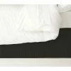 Ardor Boudoir Black Quilted Valance Queen