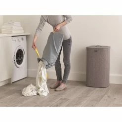 Joseph Joseph Tota Easy Empty Laundry Separation Basket 60L Grey -Outlet Home Store JOS 50001 3