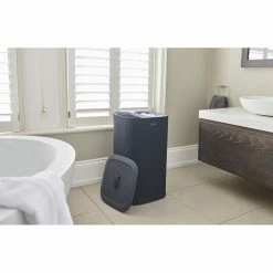 Joseph Joseph Tota Easy Empty Laundry Separation Basket 60L Carbon Black 11 Joseph Joseph Tota Easy Empty Laundry Separation Basket 60L Carbon Black -Outlet Home Store JOS 50002 5