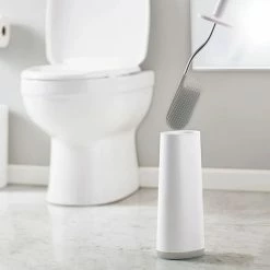 Joseph Joseph Flex Smart Toilet Brush Grey & White -Outlet Home Store JOS 70515 4