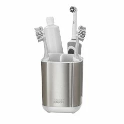 Joseph Joseph Easystore Steel Toothbrush Caddy -Outlet Home Store JOS 70530 4