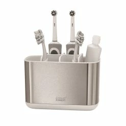 Joseph Joseph Easystore Steel Toothbrush Caddy Large -Outlet Home Store JOS 70531 4