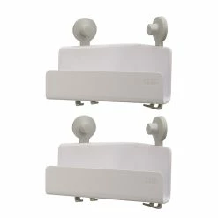 Joseph Joseph EasyStore Corner Shower Caddy 2 Pack White