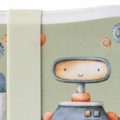 Ashdene Robots Lunch Box Green -Outlet Home Store LAD 521123 5