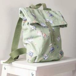 Ashdene Robots Backpack Green -Outlet Home Store LAD 521125 3