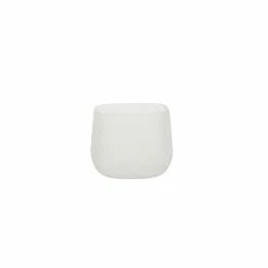 Linen House Novo White Vase 14cm -Outlet Home Store LIH 01A74G988 3