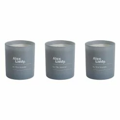 Outlet Home Store 21 Alex Liddy Set Of 3 Candles By The Seaside