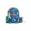 Penny Scallan Dino Rock Medium Cotton Canvas Backpack 26 X 34 X 16cm