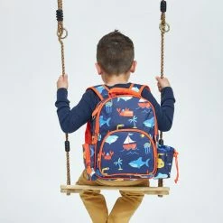 Penny Scallan Anchor Medium Cotton Canvas Backpack 26 X 34 X 16cm -Outlet Home Store PSD 02011700001 4