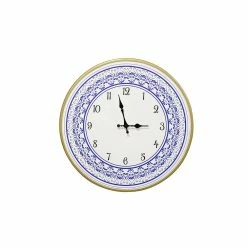 Stoneleigh Roberson Havas Wall Clock 40cm White/Blue