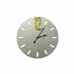 Stoneleigh Roberson Brutus Wall Clock 45cm Grey