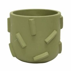 Stoneleigh Roberson Dash Planter 13x15cm Army Green