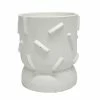 Stoneleigh Roberson Dash Vase 24x22cm White 1 Stoneleigh Roberson Dash Vase 24x22cm White -Outlet Home Store RMA 966249