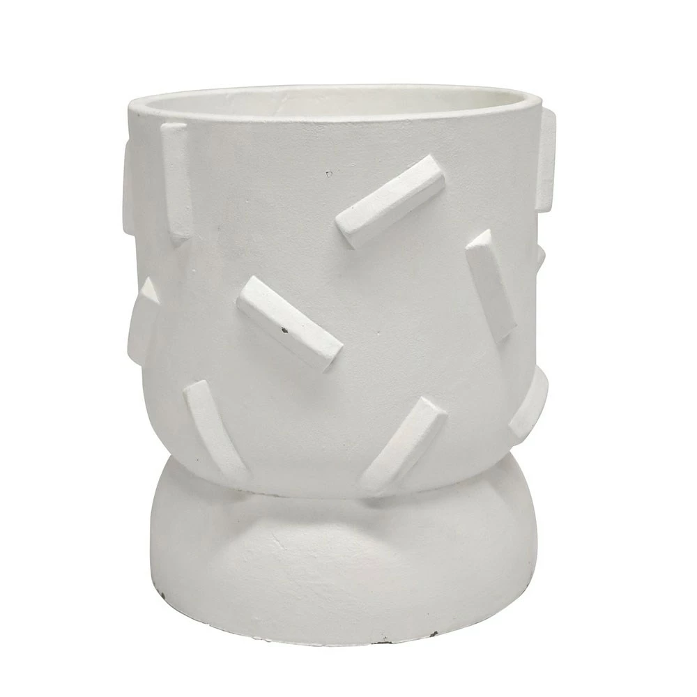 Stoneleigh Roberson Dash Vase 24x22cm White 3 Stoneleigh Roberson Dash Vase 24x22cm White