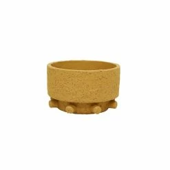 Stoneleigh Roberson Spike Planter 12x20cm Mustard