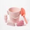 Sunnylife Silicone Bucket & Spade Set Pink