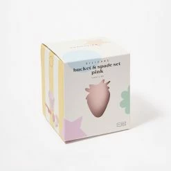 Sunnylife Silicone Bucket & Spade Set Pink -Outlet Home Store SUL S35SBSPI 4