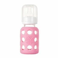 Lifefactory Baby Bottle Pink 120ml